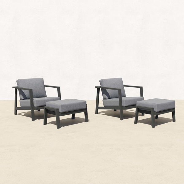 Birch Lane™ Pindall 4Piece Chat Set Wayfair